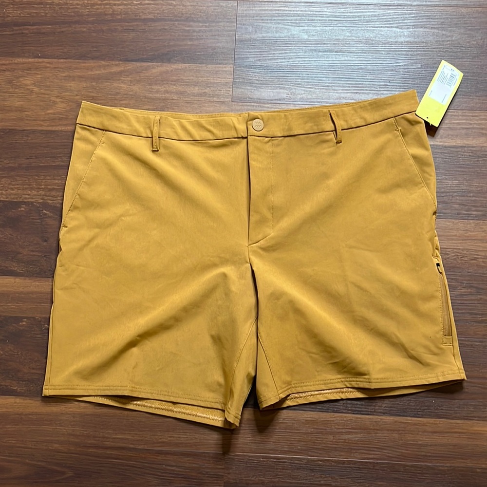 All in motion, men’s golf shorts, 30, 40, 32, 44, brown, new with tags